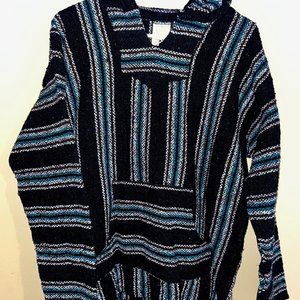 SUNSPECS BAJA HOODIE - Black Teal White - XL